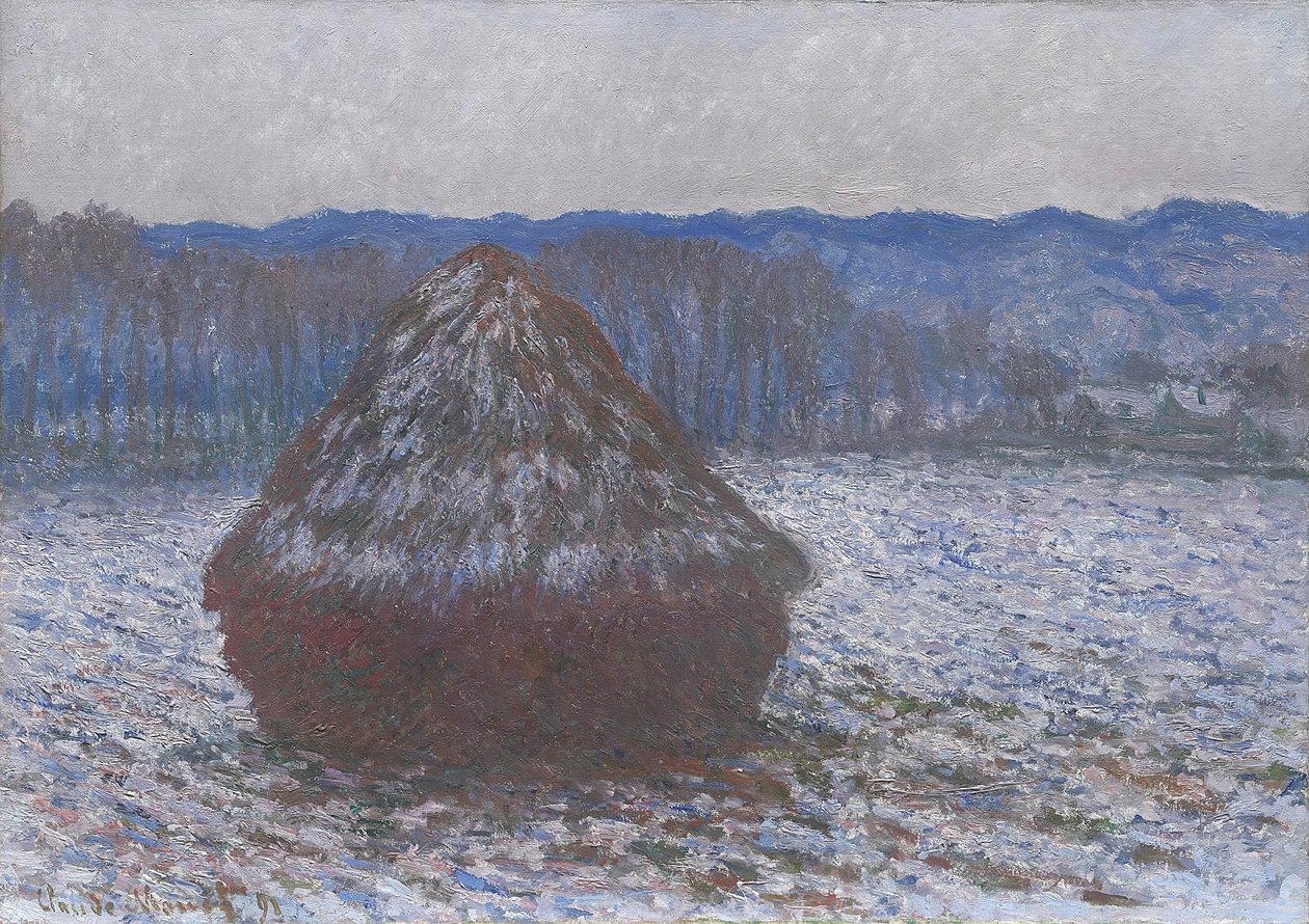 Stoh pšenice, 1890-91 od Claude Monet