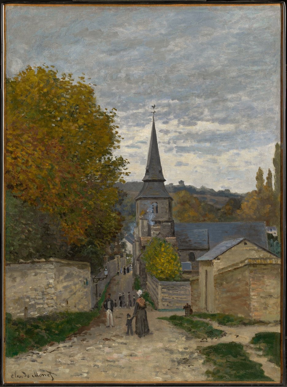 Ulice v Sainte-Adresse od Claude Monet