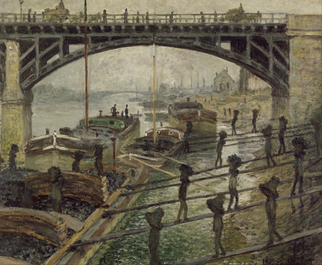Uhelníci od Claude Monet