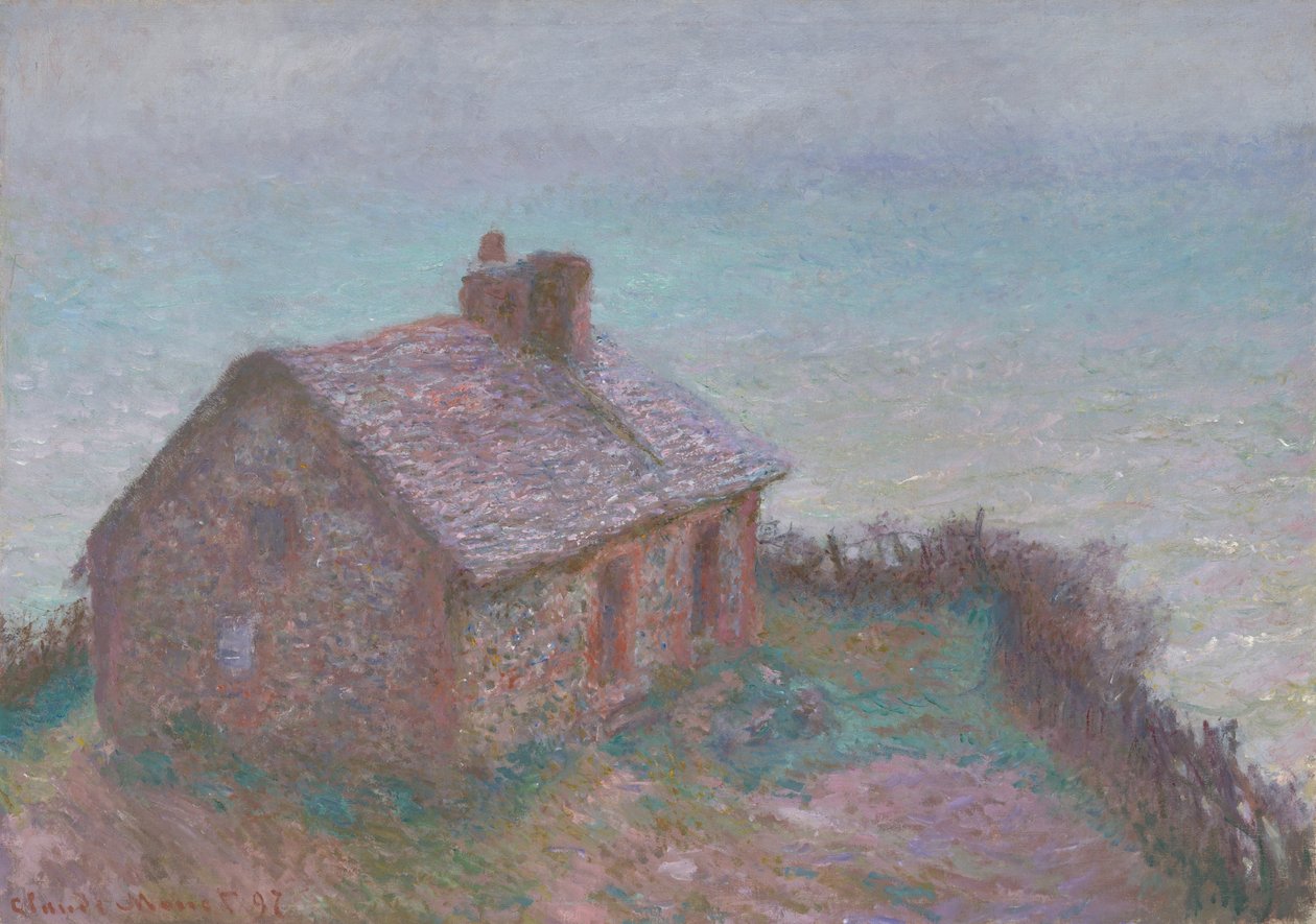 Celnice ve Varengeville od Claude Monet