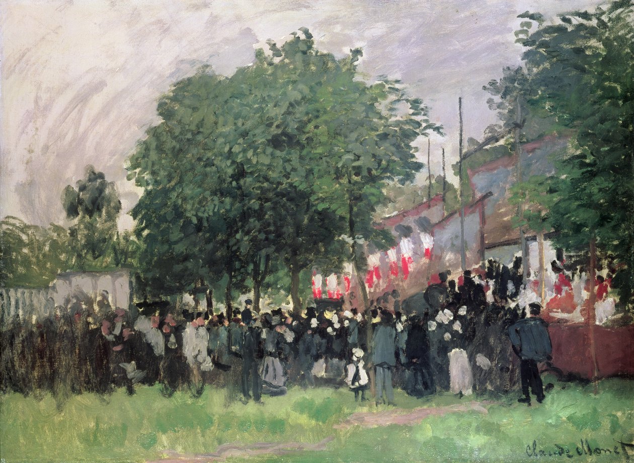 Čtrnáctého července od Claude Monet