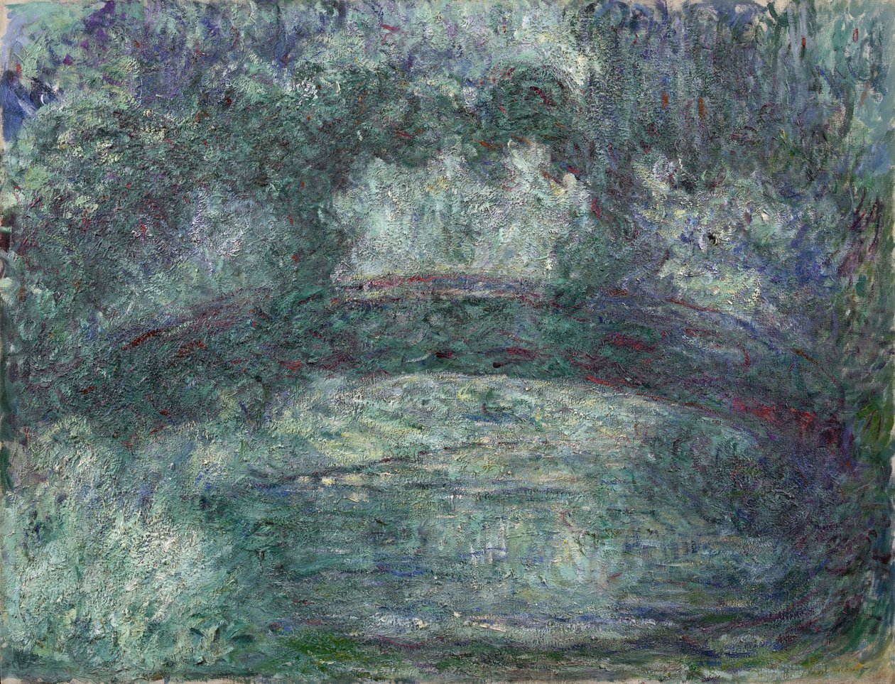 Japonský most od Claude Monet