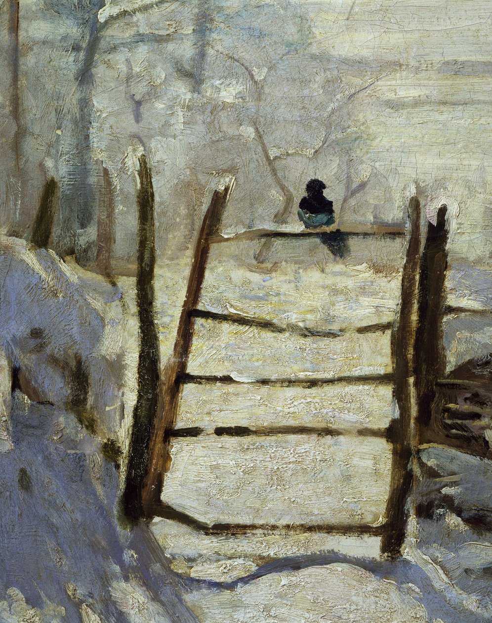 Straka (detail) od Claude Monet