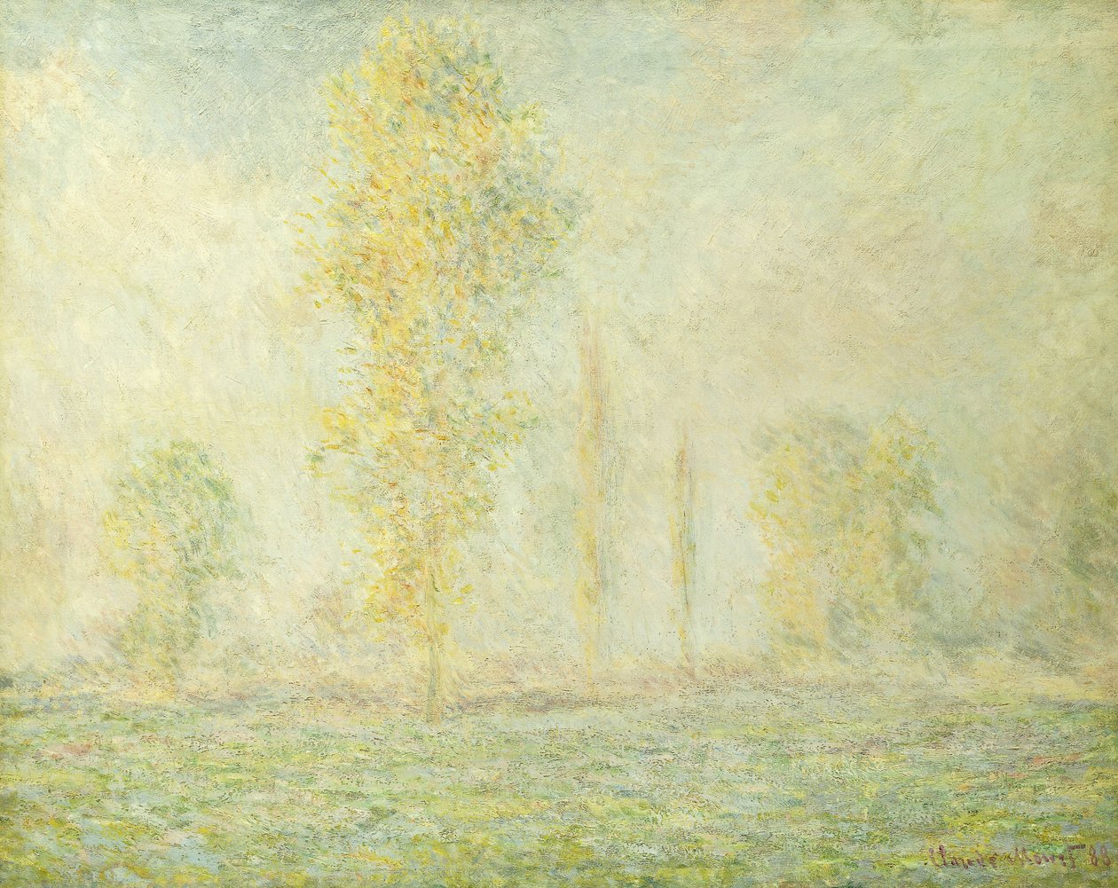 Prairie v Giverny; La Prairie a Giverny, 1888 od Claude Monet