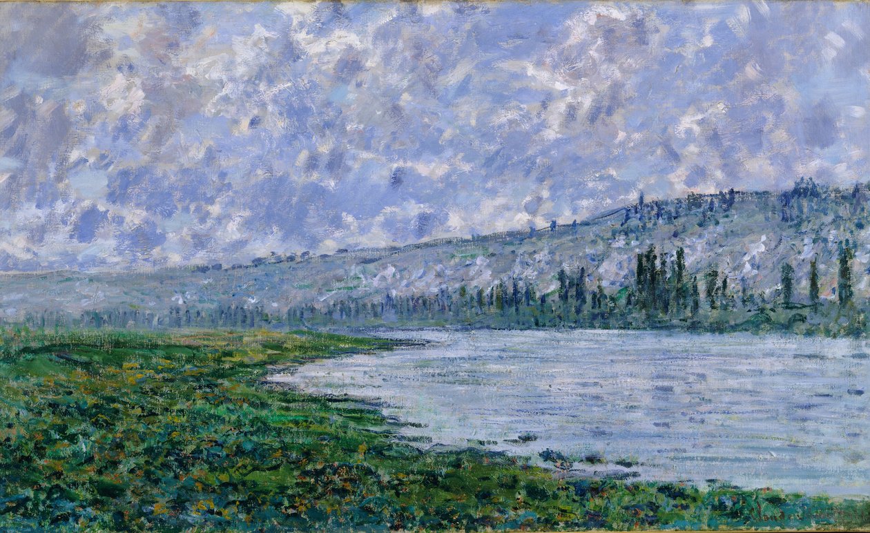 Seina ve Vétheuil, 1880 od Claude Monet