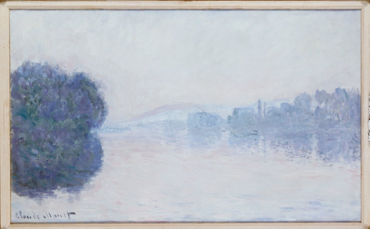 Seina u Vernonu, Ranní efekt, kolem roku 1894 od Claude Monet