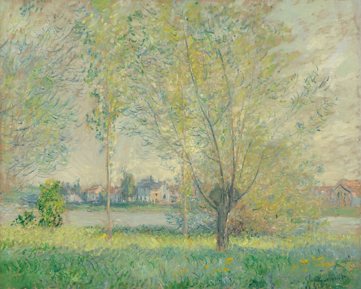Vrby, 1880. od Claude Monet