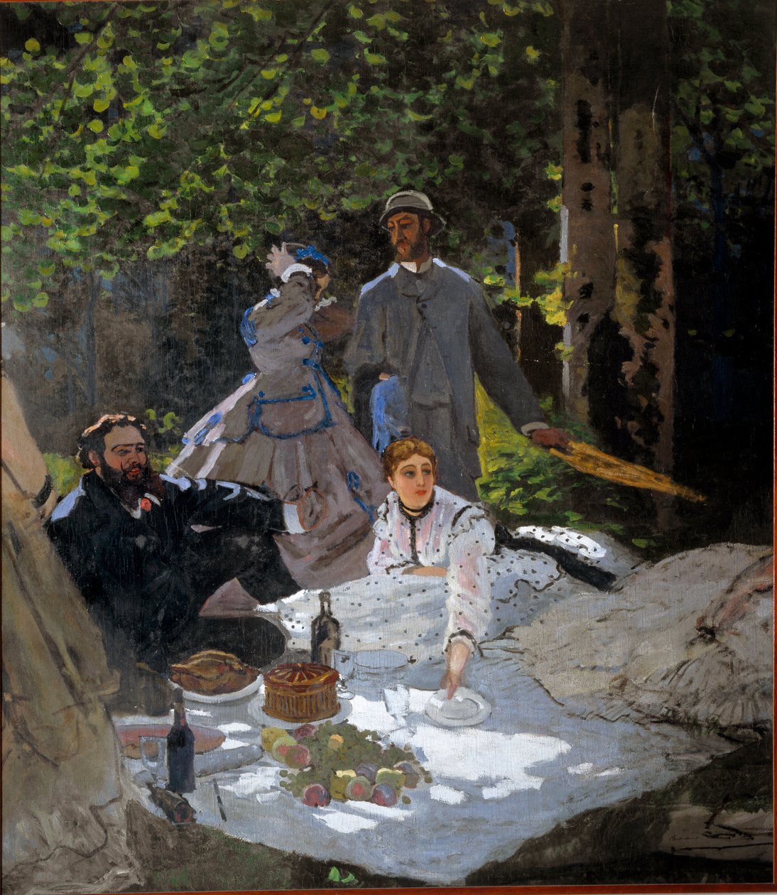 Snídaně v trávě od Claude Monet