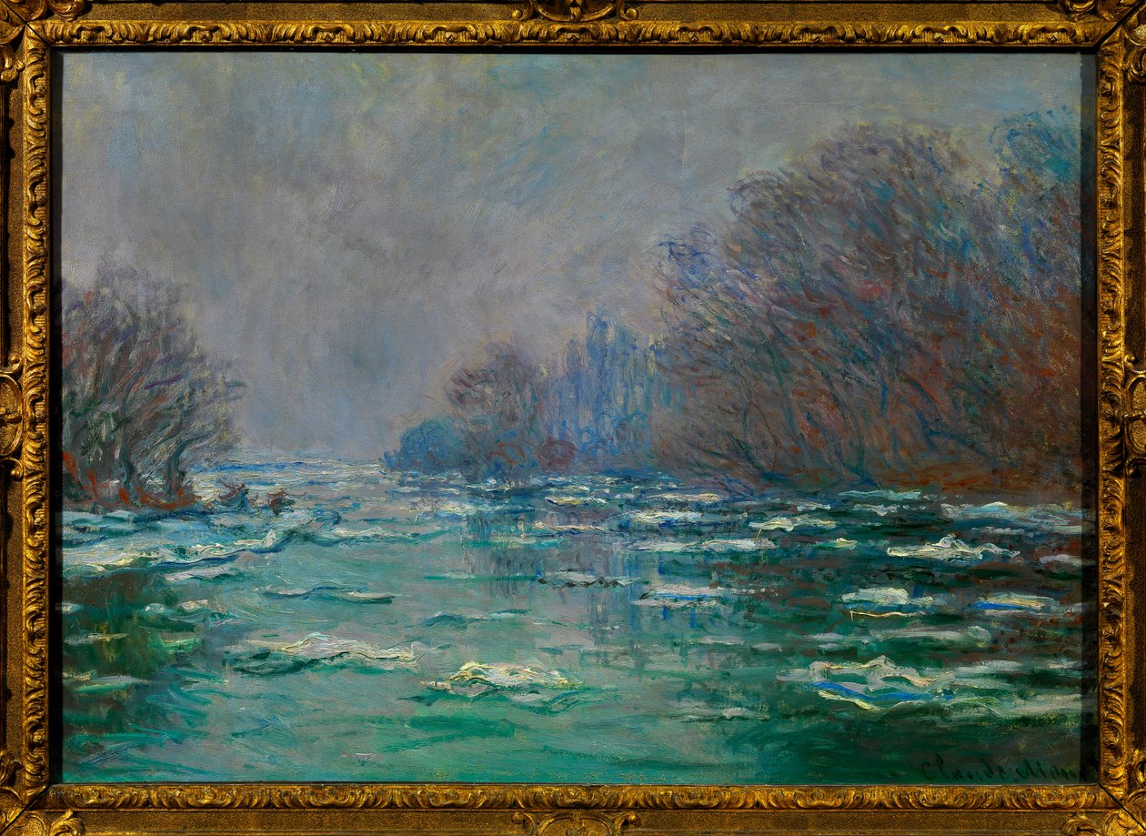 Debata u Vetheuil Obraz od Clauda Moneta (1840-1926) cca 1880 Rozměr 0,65 x 0,93 m Paris musee du Louvre Povinná zmínka: Donation Helene et Victor Lyon od Claude Monet