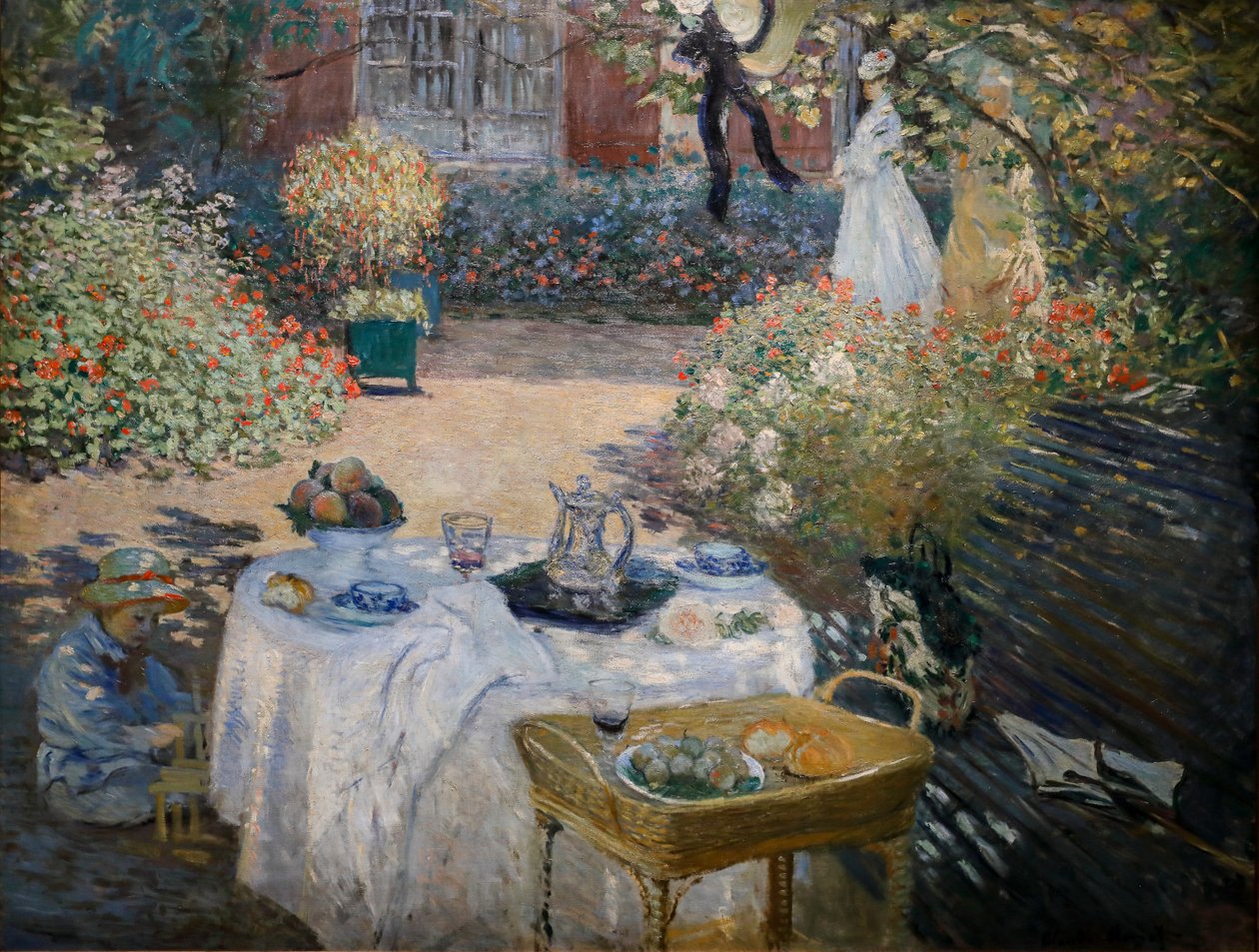 Oběd: dekorativní panel od Claude Monet