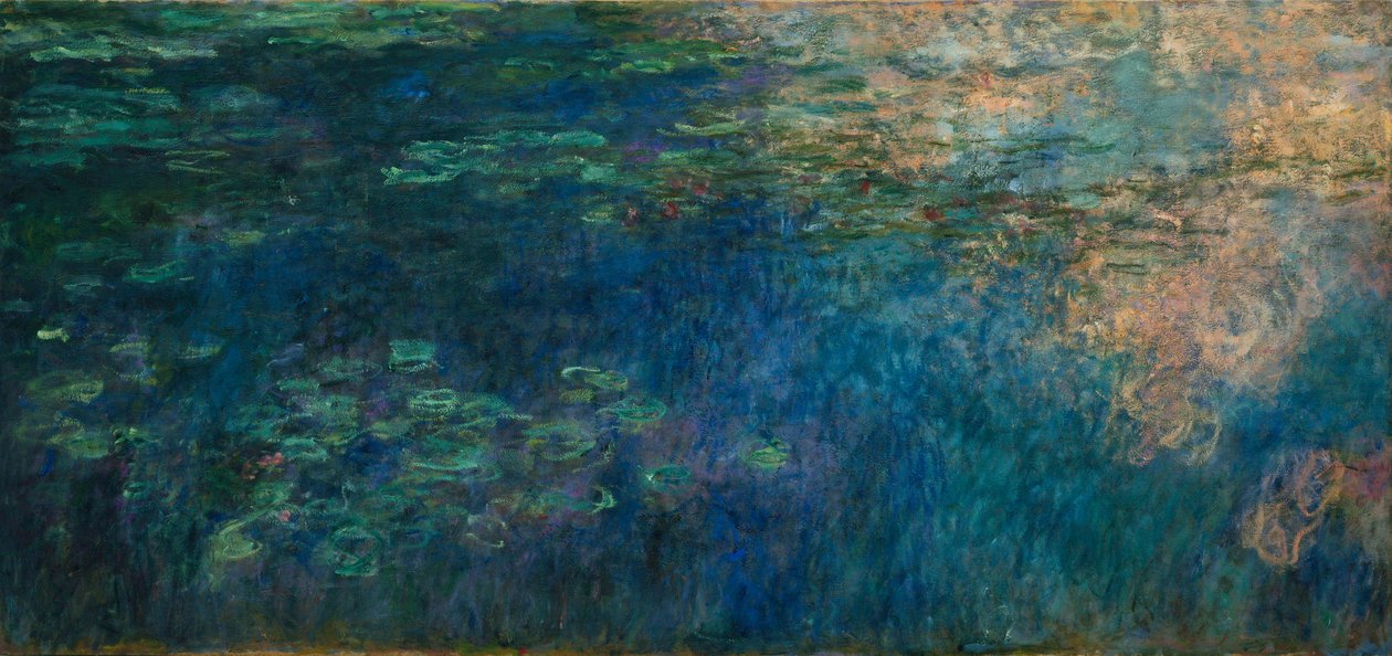 Nymfey (olej na plátně od Claude Monet