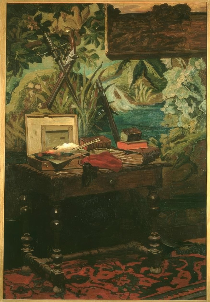 Dílenský koutek od Claude Monet