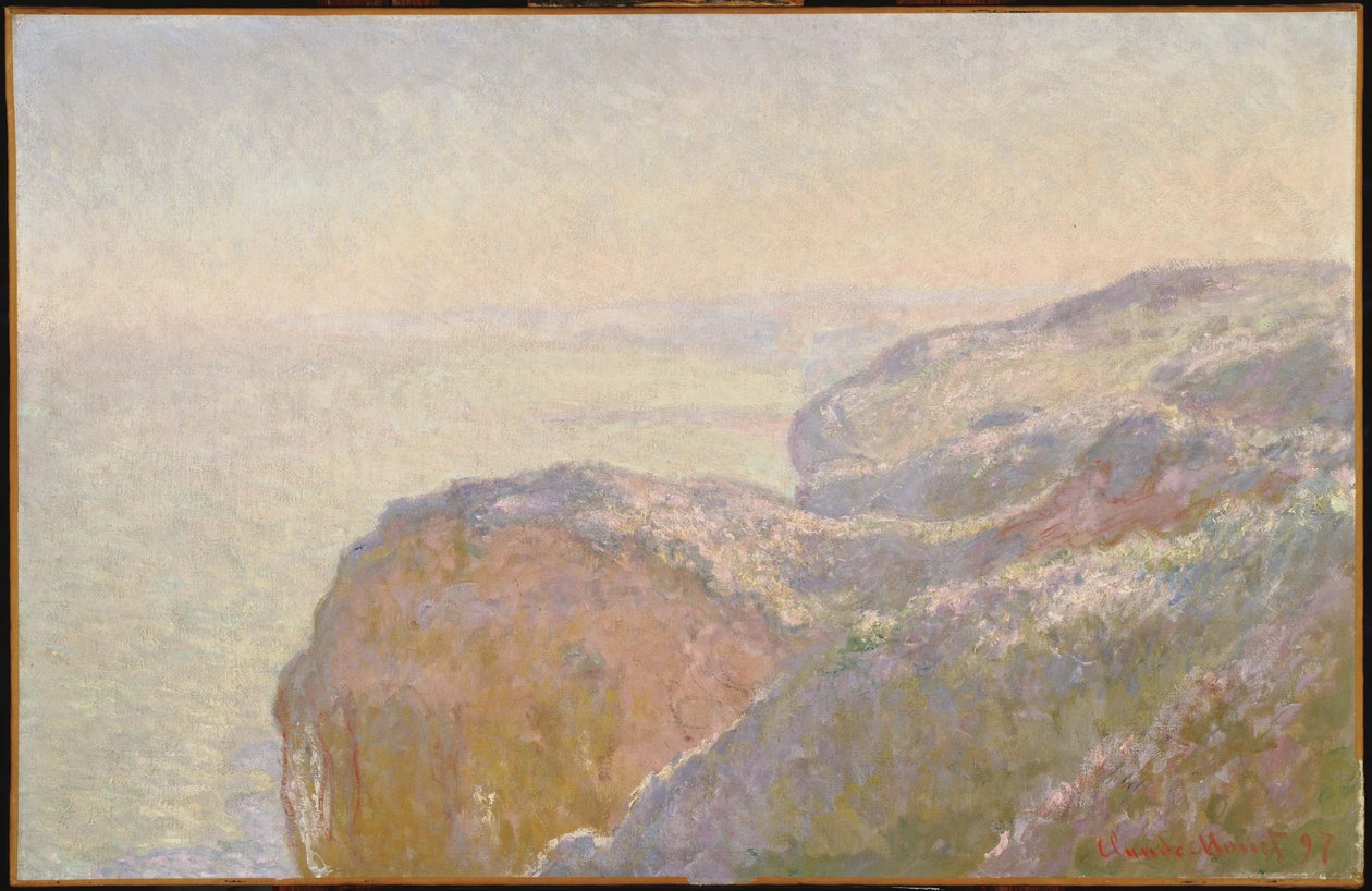 Val-Saint-Nicolas, nedaleko Dieppe (ráno) od Claude Monet