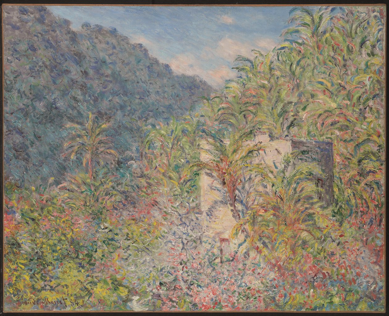 Údolí Sasso od Claude Monet