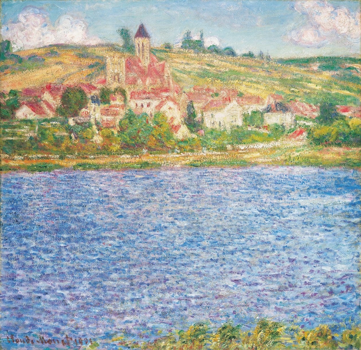 Vetheuil, odpoledne, 1901 od Claude Monet