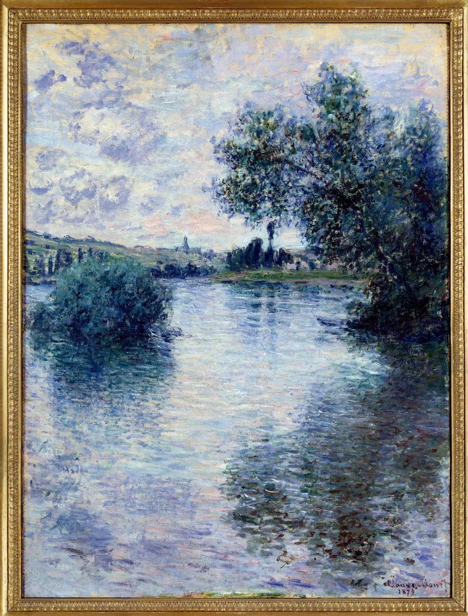 Obraz Vetheuila od Clauda Moneta (1840-1926) 1879 Ne. 0,8x0,6 m Rouen, musee des Beaux Arts od Claude Monet