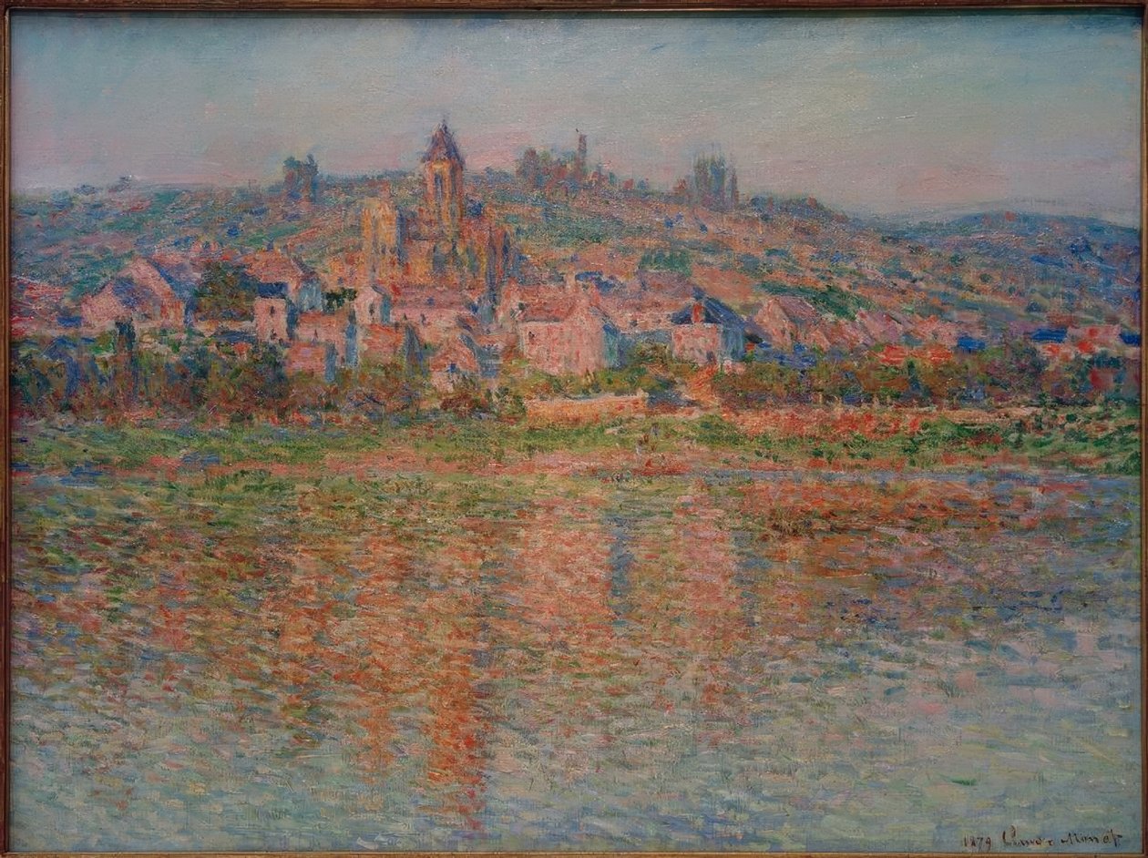 Vétheuil v létě od Claude Monet