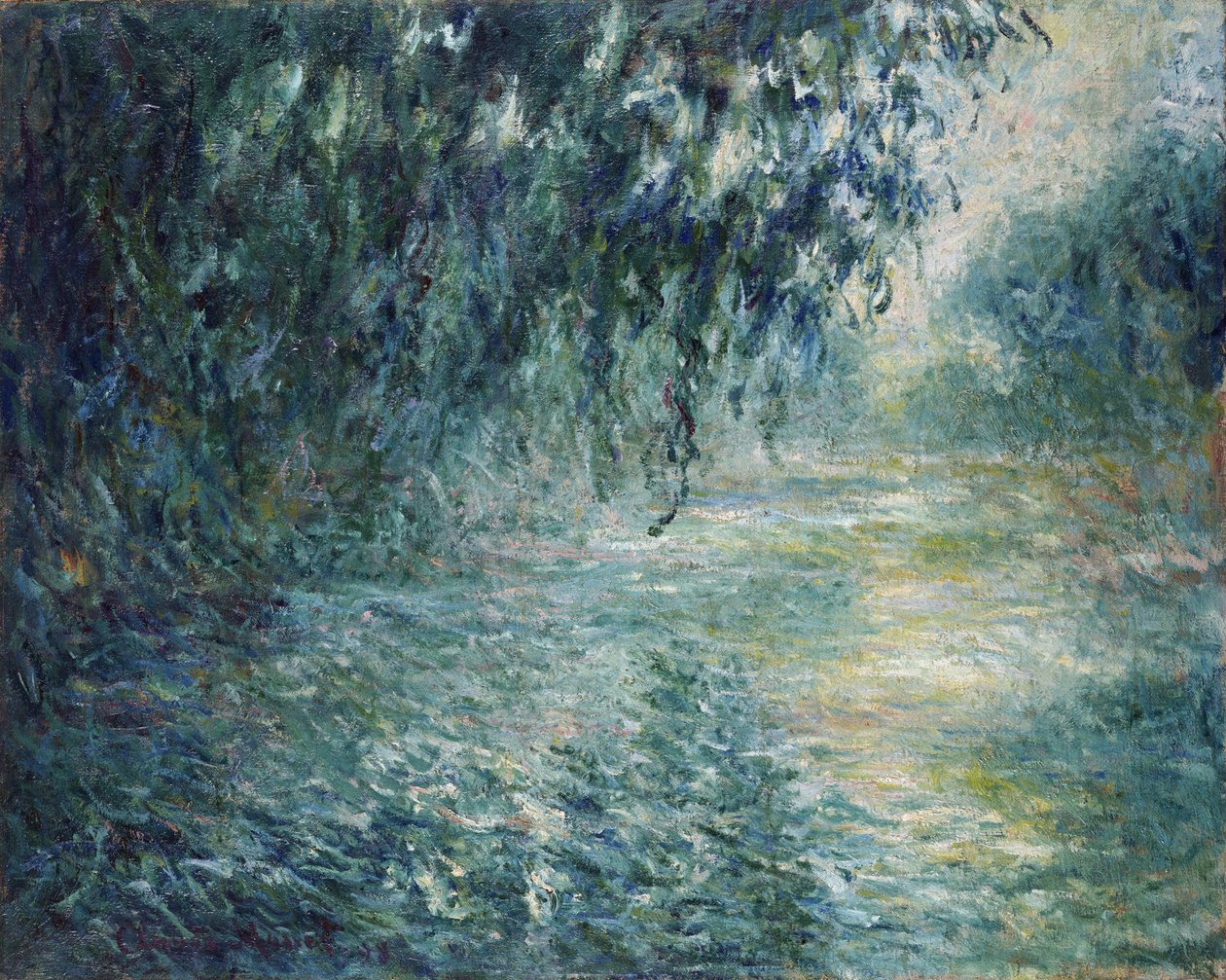 ""Výhled na Seinu v časném ránu"" Malba Clauda Moneta (1840-1926) 1898 Rozměr 73x91,5 cm Národní muzeum západního umění, Tokio od Claude Monet