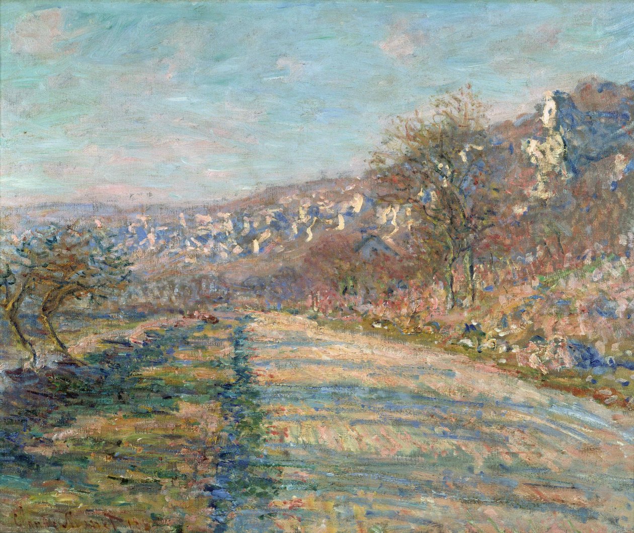 ""Pohled na La Roche-Guyon Road, Val d