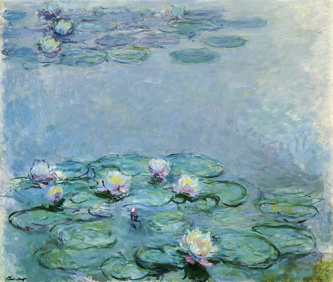 Lekníny od Claude Monet