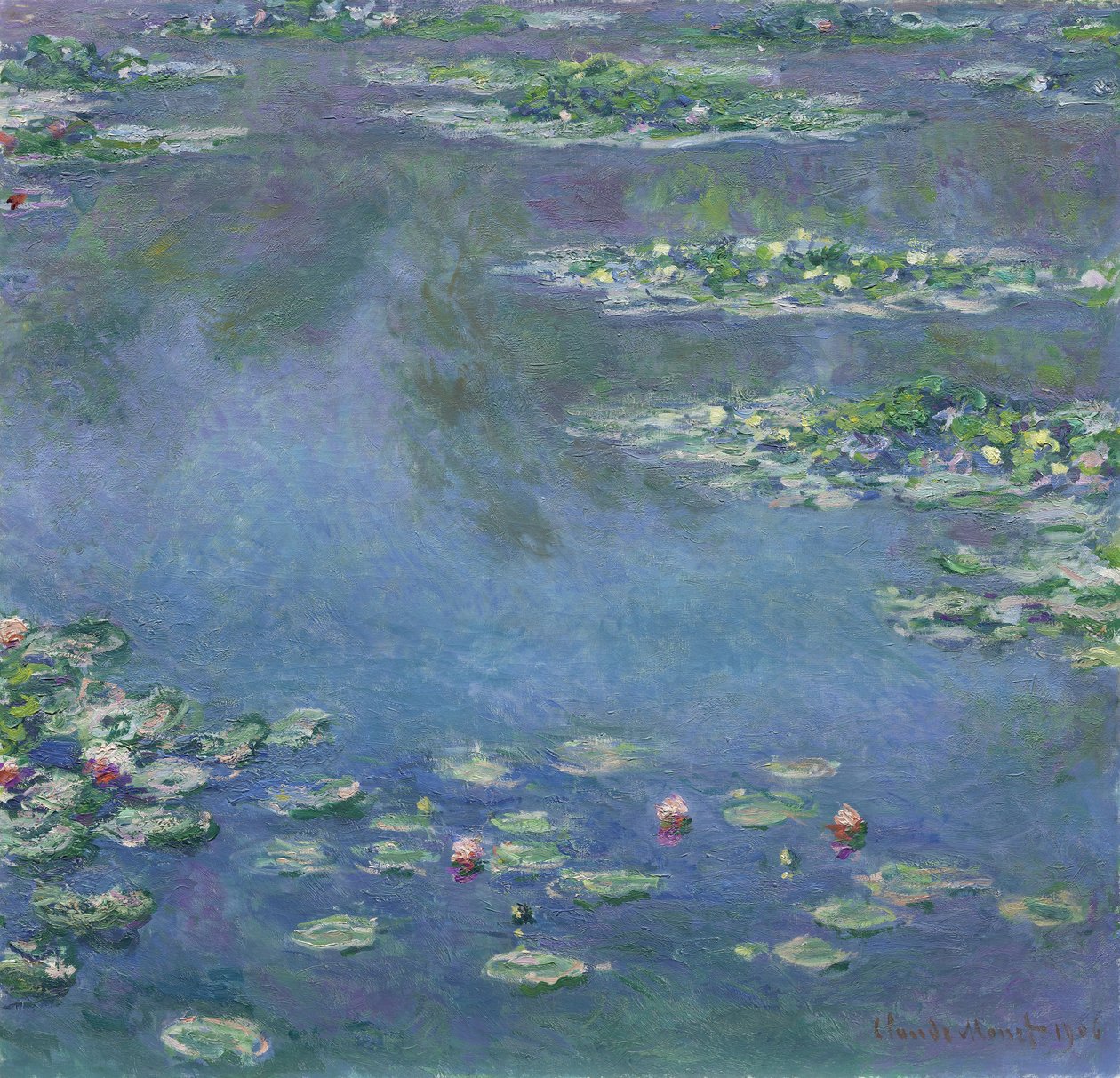 Lekníny, 1906 od Claude Monet