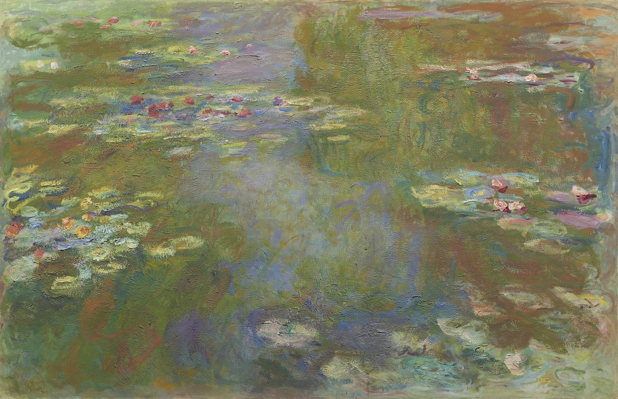 Leknínový rybník, 1917-19 od Claude Monet