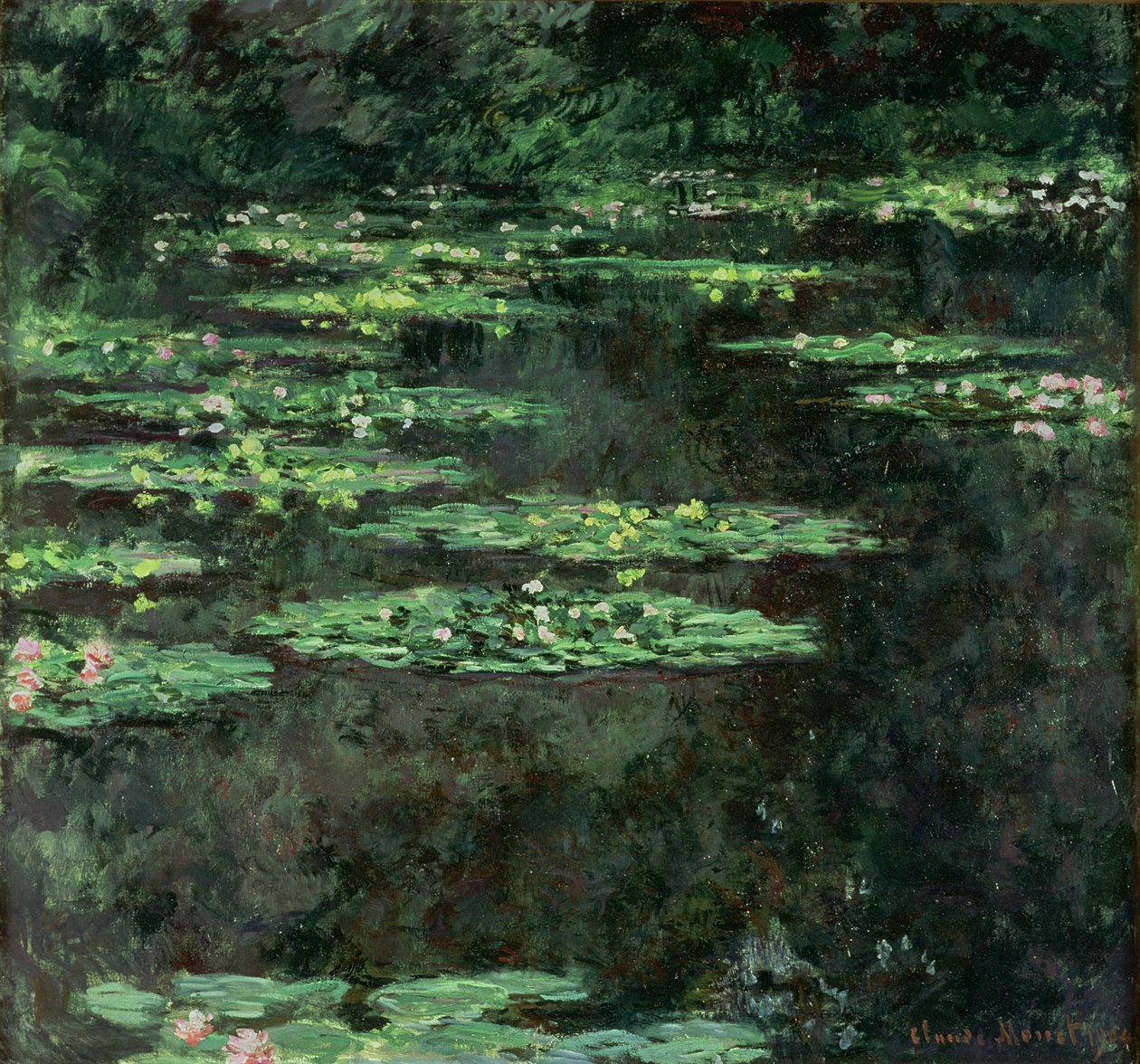 Lekníny od Claude Monet