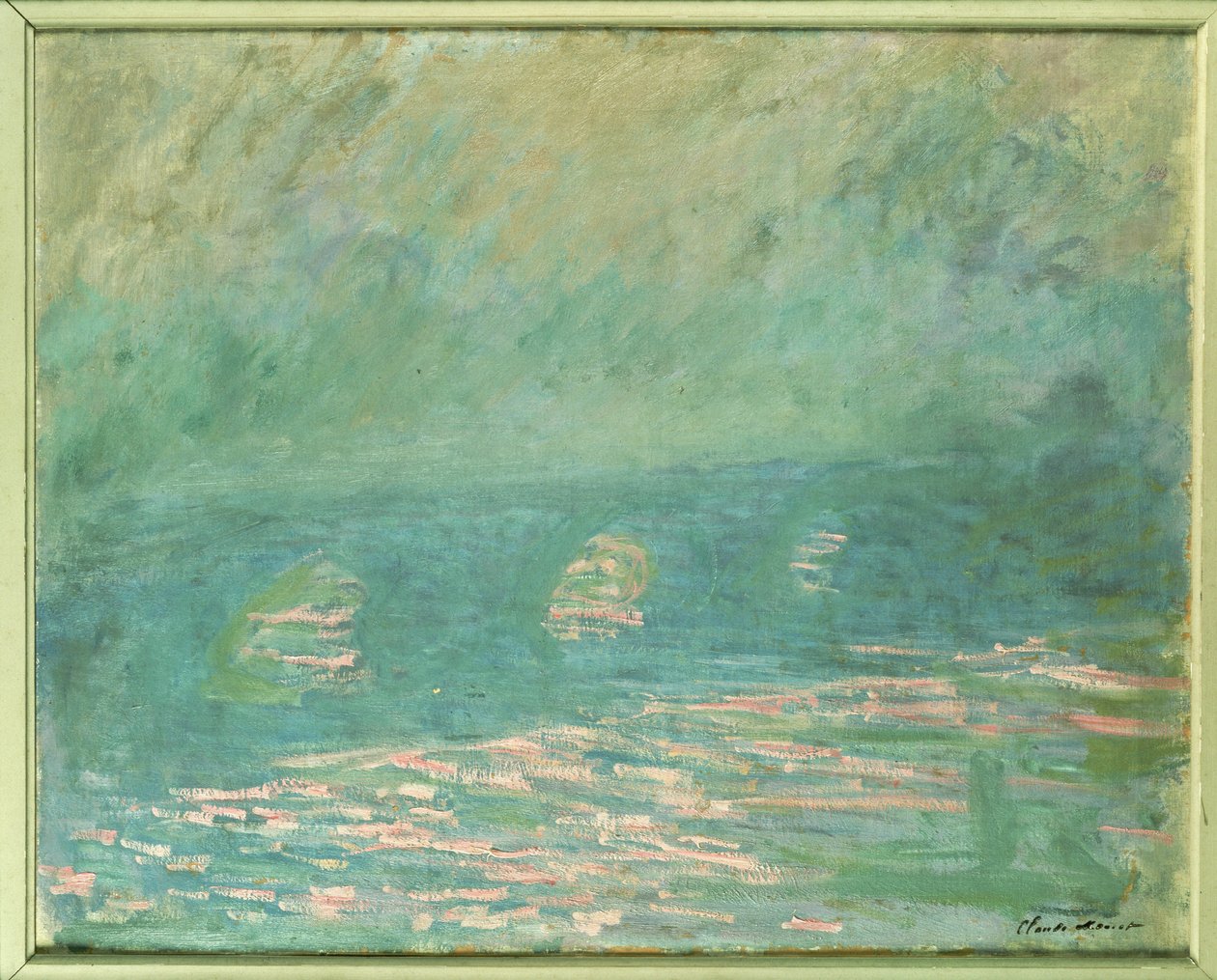 Most Waterloo od Claude Monet