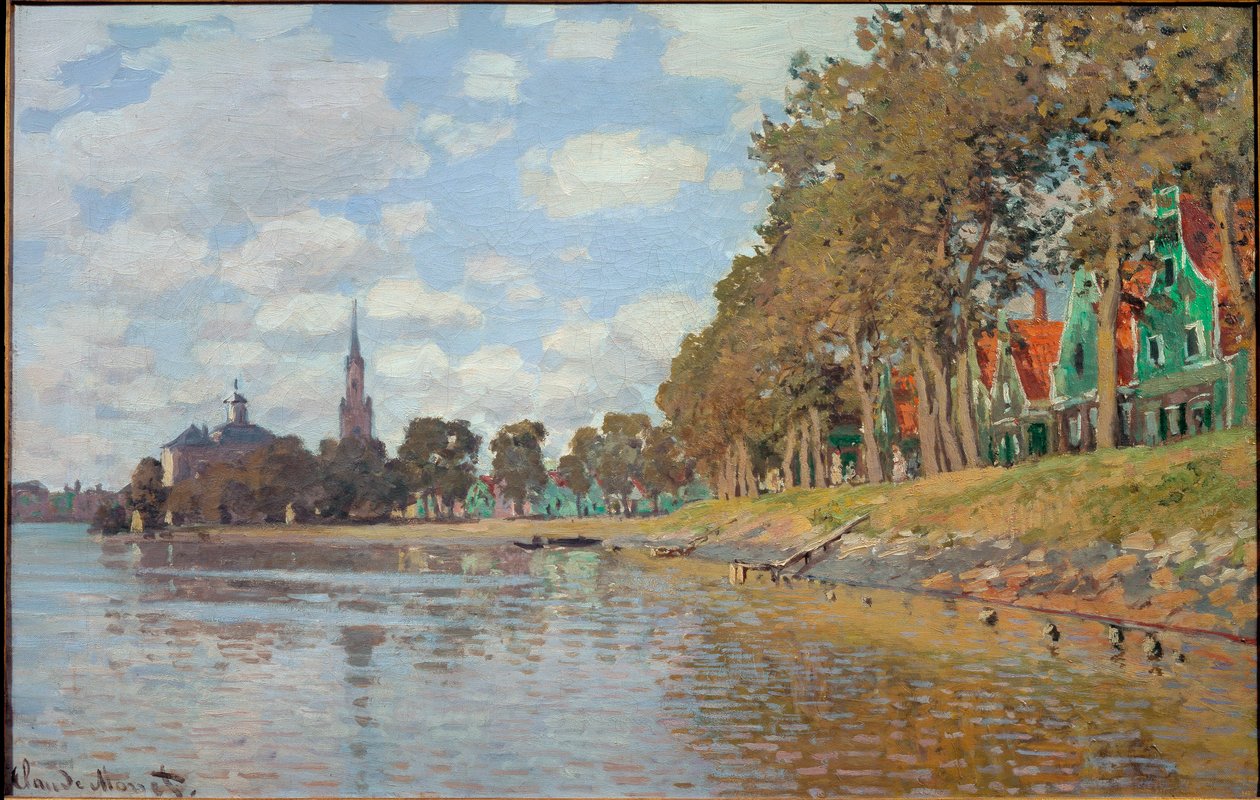 zaandam (Holandsko) od Claude Monet