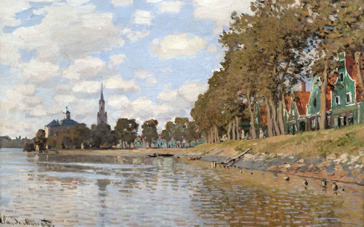 Zaandam, 1871 od Claude Monet