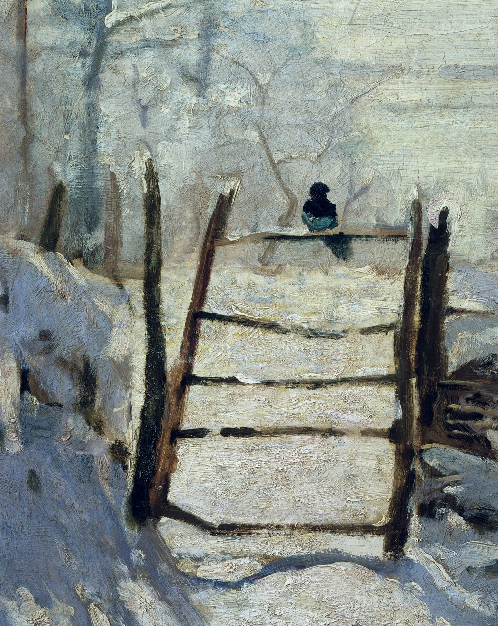 straka, 1868-1869 od Claude Monet