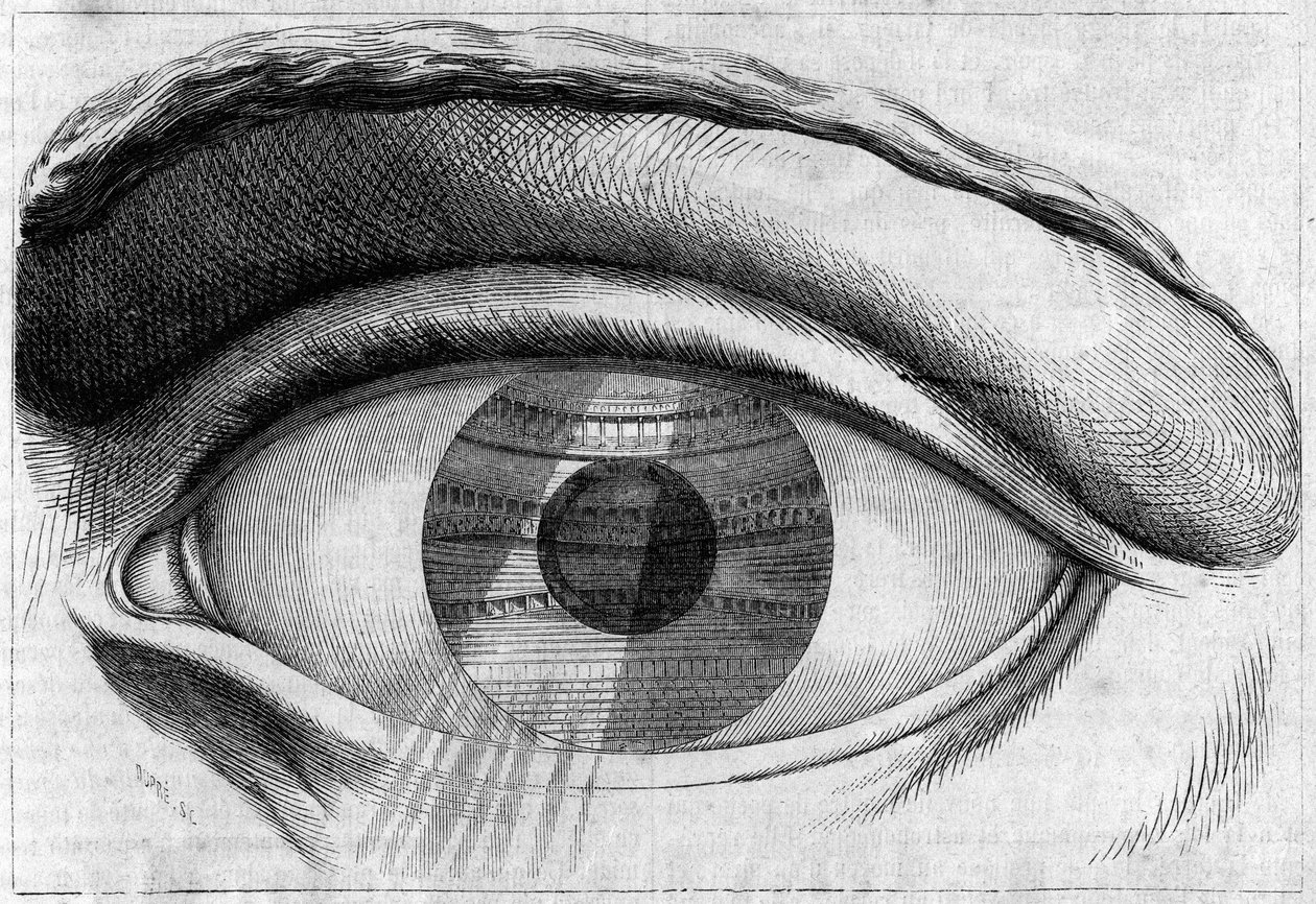 Pohled na divadlo Besancon od Clauda Nicolase Ledouxe (1736-1806). od Claude Nicolas Ledoux
