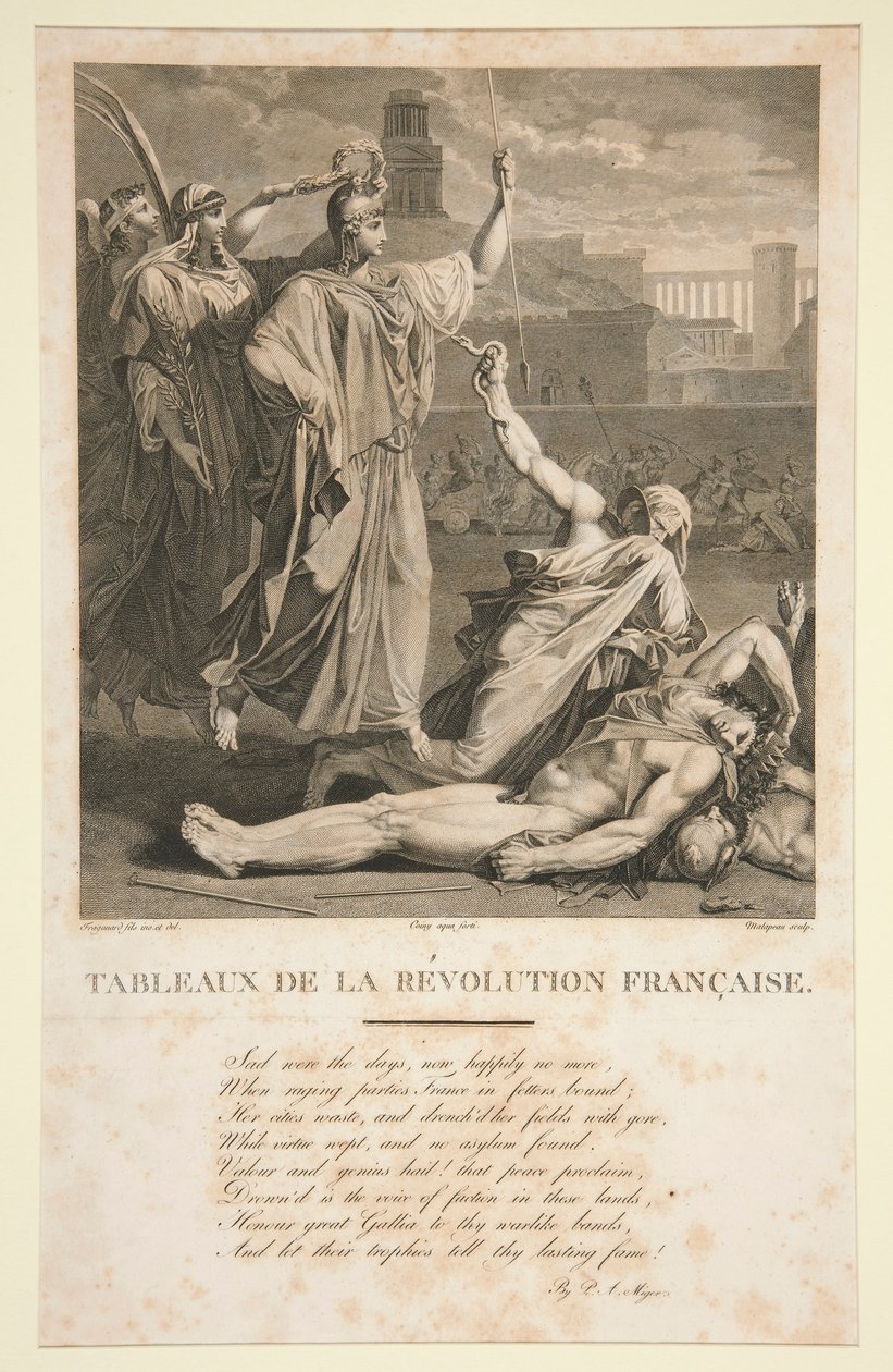 Obrazy francouzské revoluce od Claude Nicolas Malapeau