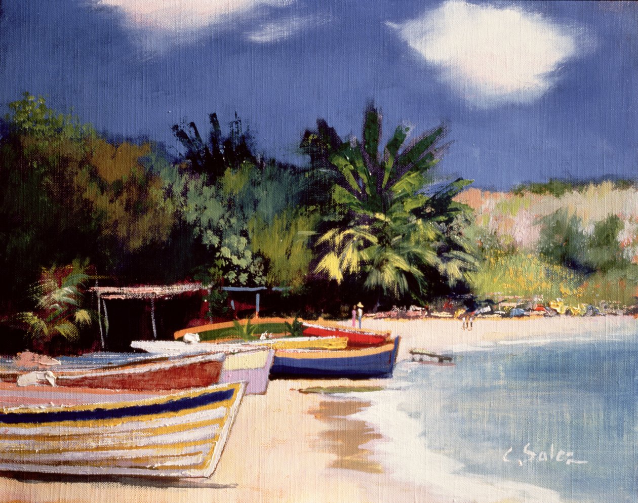 Tartane, Martinik od Claude Salez