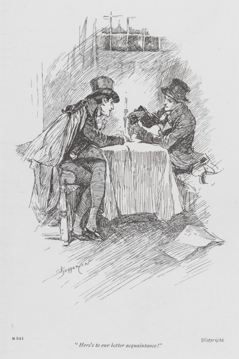 Ilustrace k filmu Lavengro od George Borrowa (litografie) od Claude Shepperson