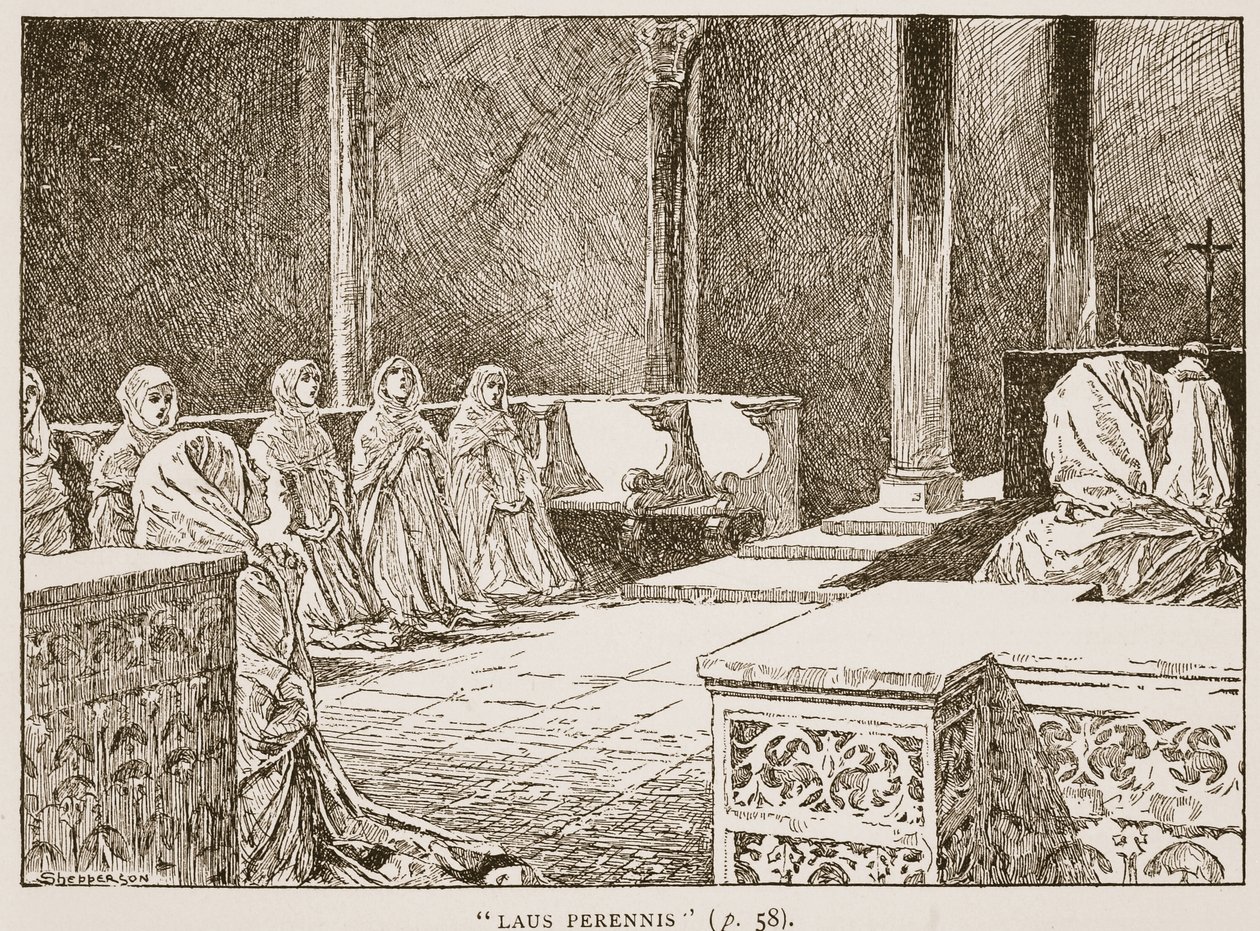 Laus Perennis, ilustrace z 