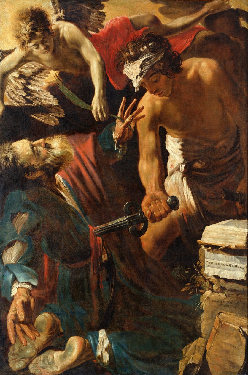 Umučení svatého Matouše, 1617 od Claude Vignon