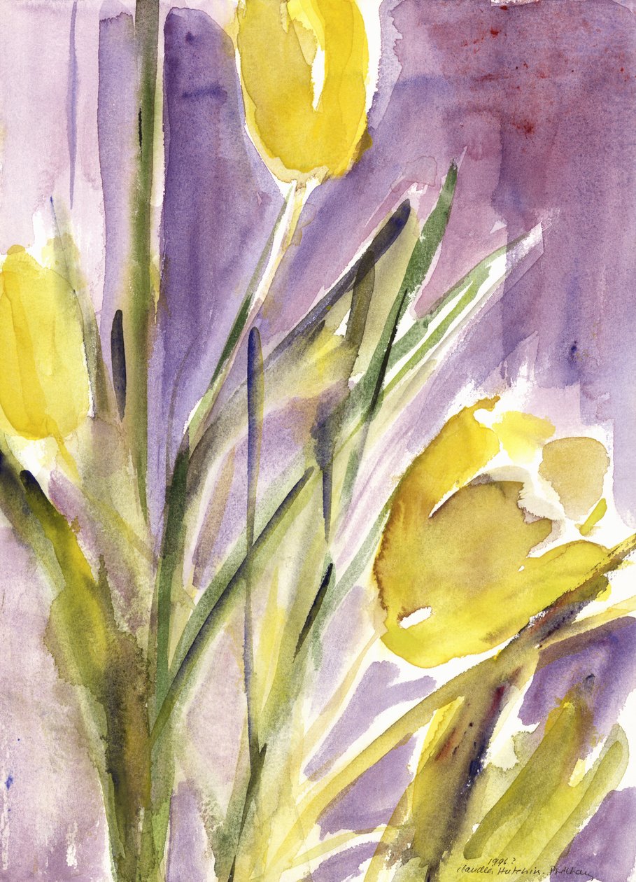 Tulipány, 1987 od Claudia Hutchins Puechavy