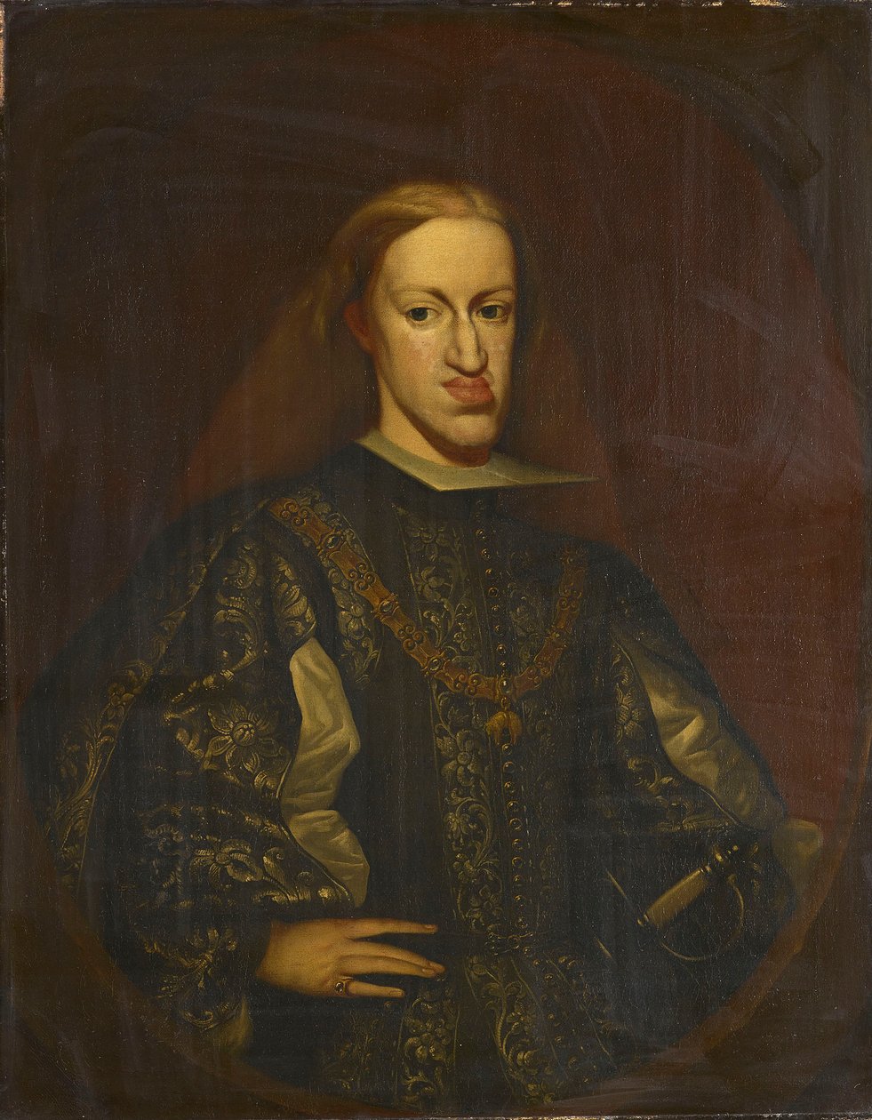 Carlos II., španělský král (1661-1700) od Claudio Coello