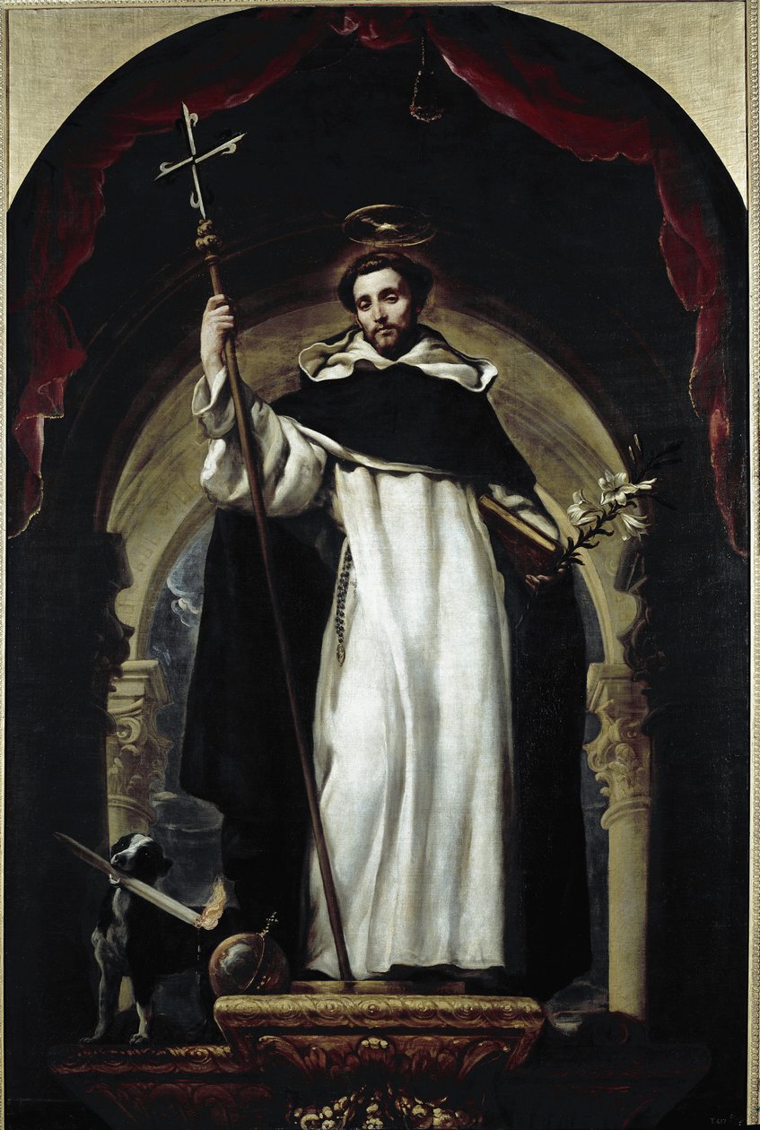 Svatý Dominik (olej na plátně od Claudio Coello