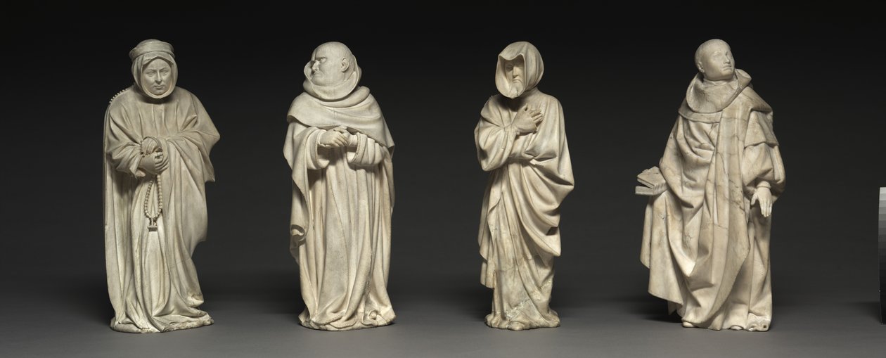 Truchlící z hrobky Filipa Smělého, vévody z Burgundska, 1404-10 od Claus de Werve