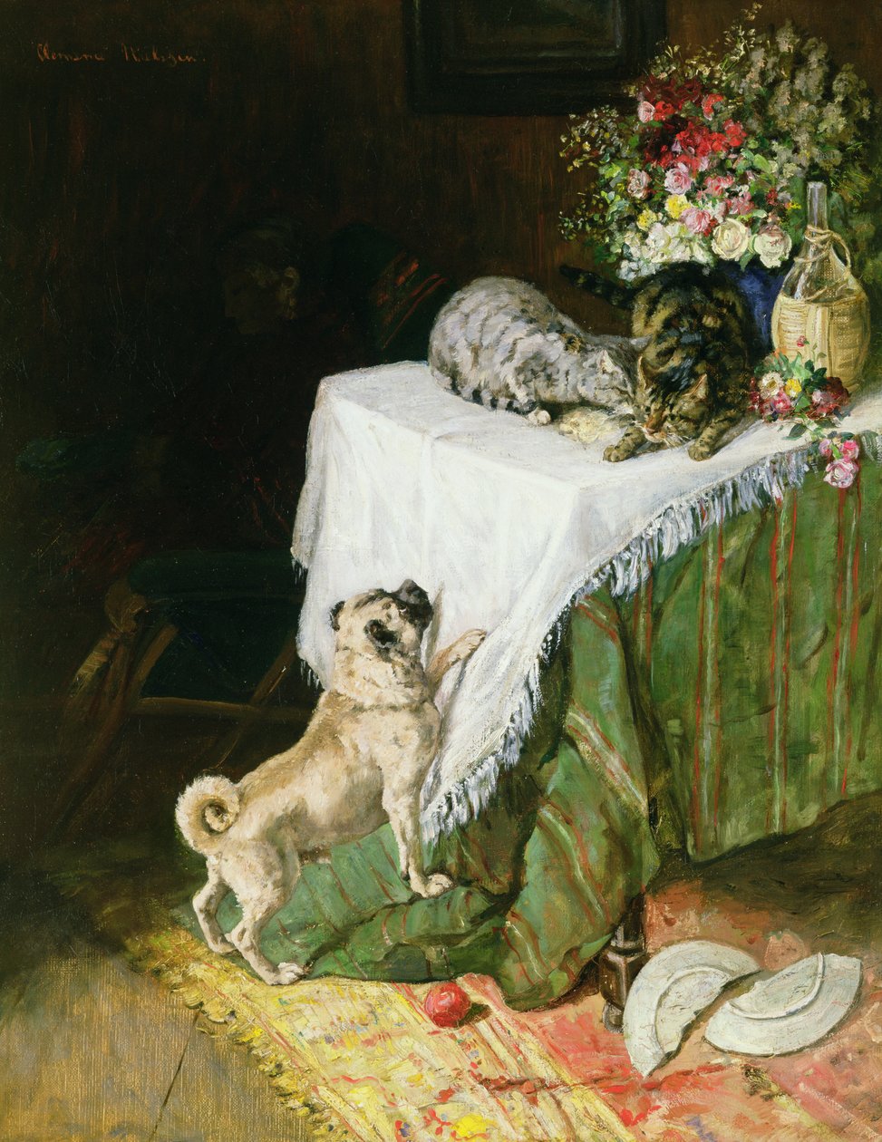 Zlomyslné Tabbies od Clemence Nielssen
