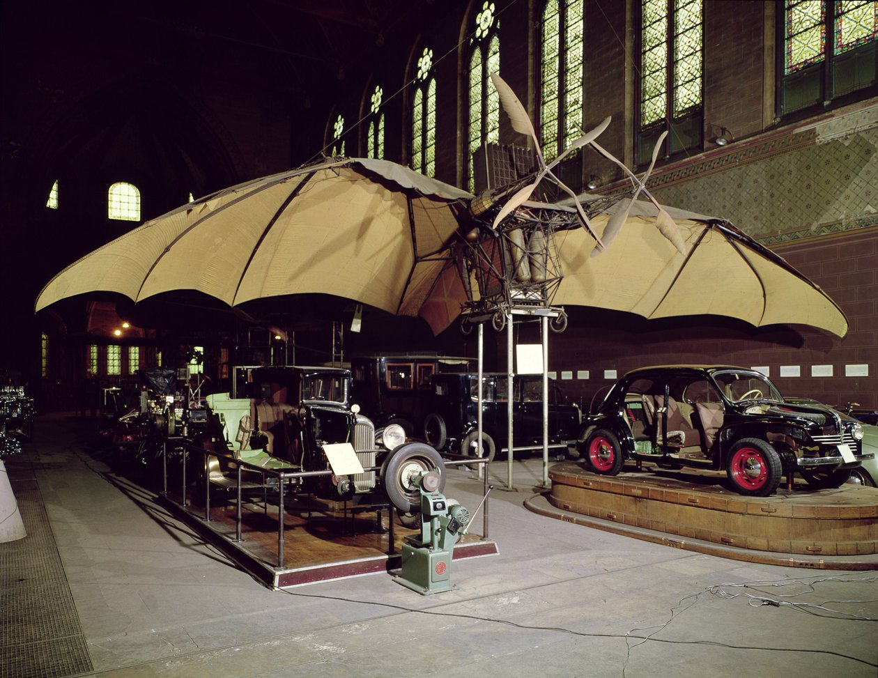 Avion III, The Bat, 1897 od Clement Ader