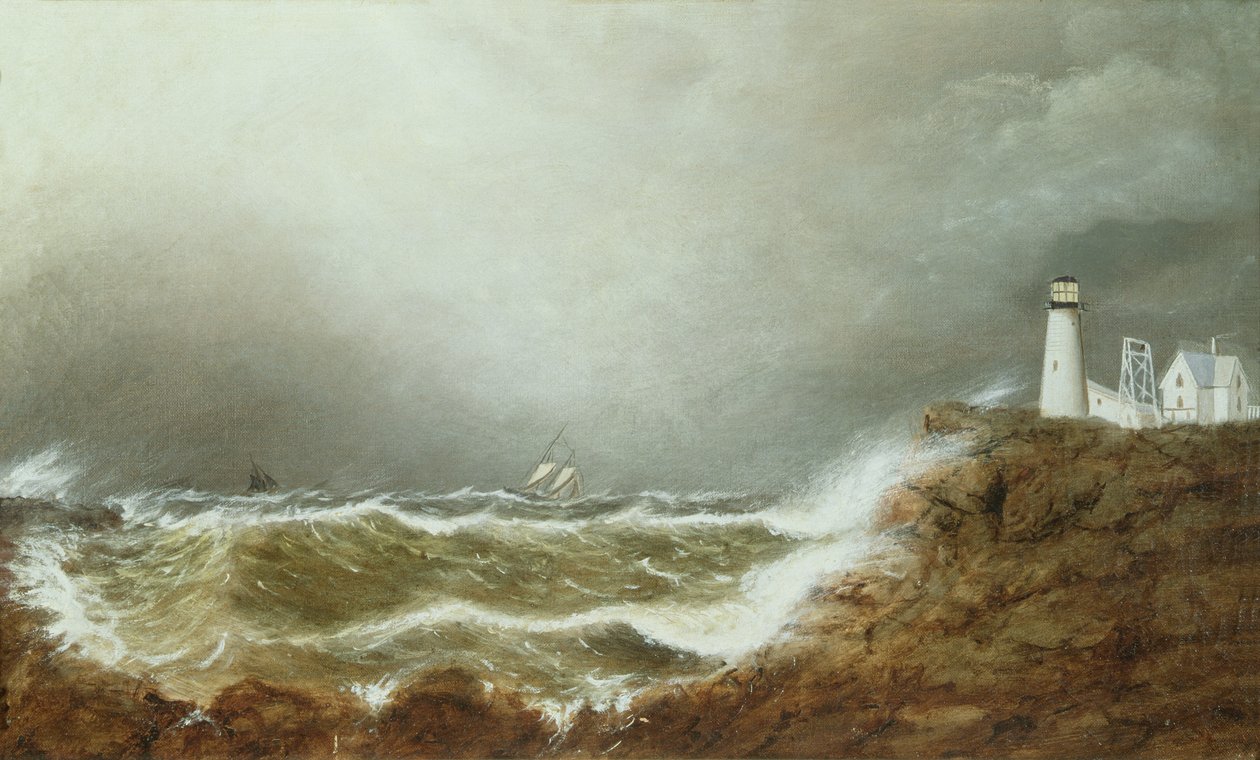 Světlo Eastern Point, přístav Gloucester od Clement Drew