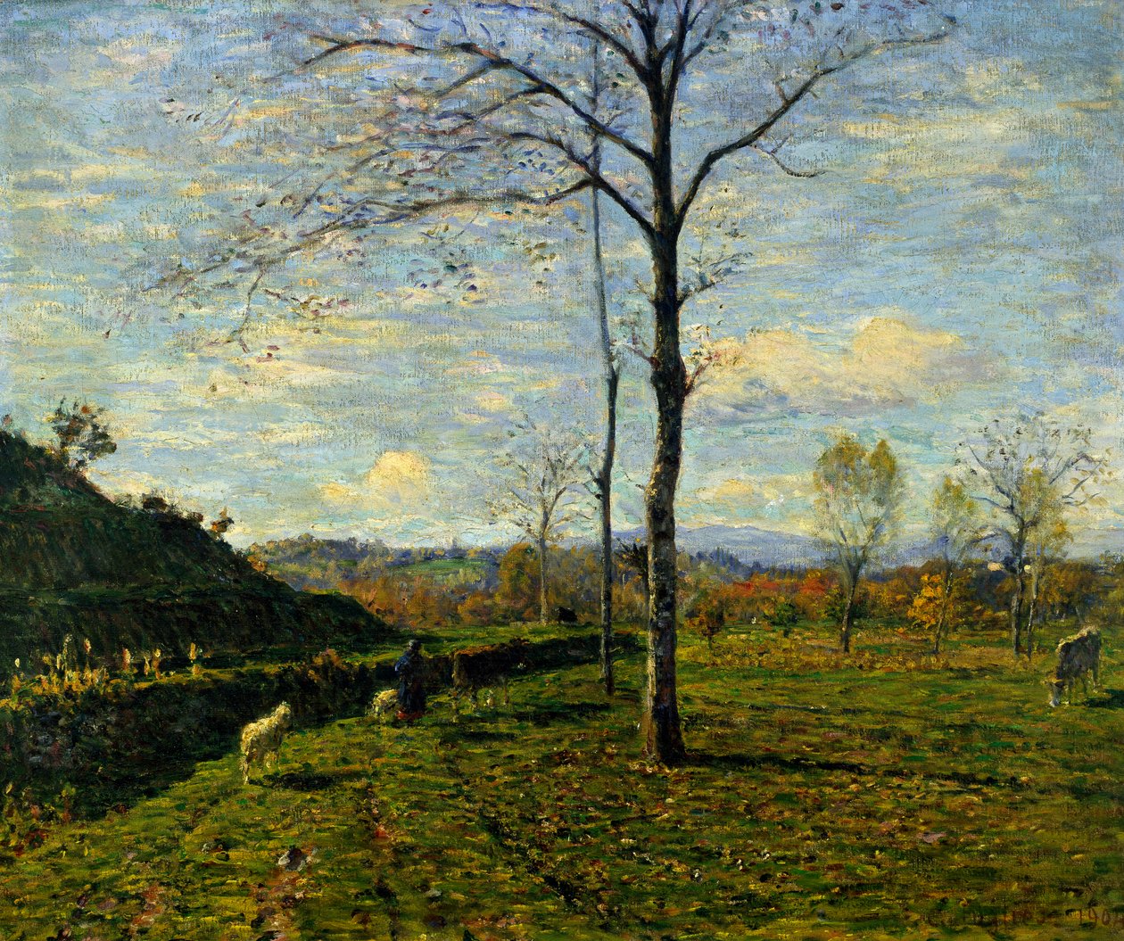 Konec října, Clemente Pugliese Levi (1855-1936) od Clemente Pugliese Levi