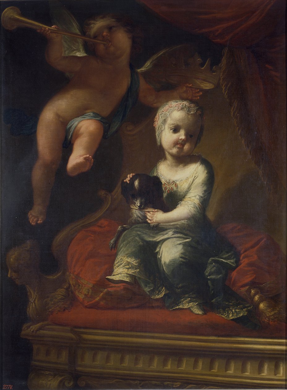 Princezna Maria Isabella Bourbonská, princezna z Neapole od Clemente Ruta