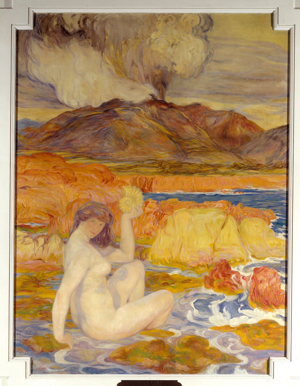 Geologický obraz od Helene Dufauové (1869-1939) Paříž 20. století. od Clementine Helene Dufau