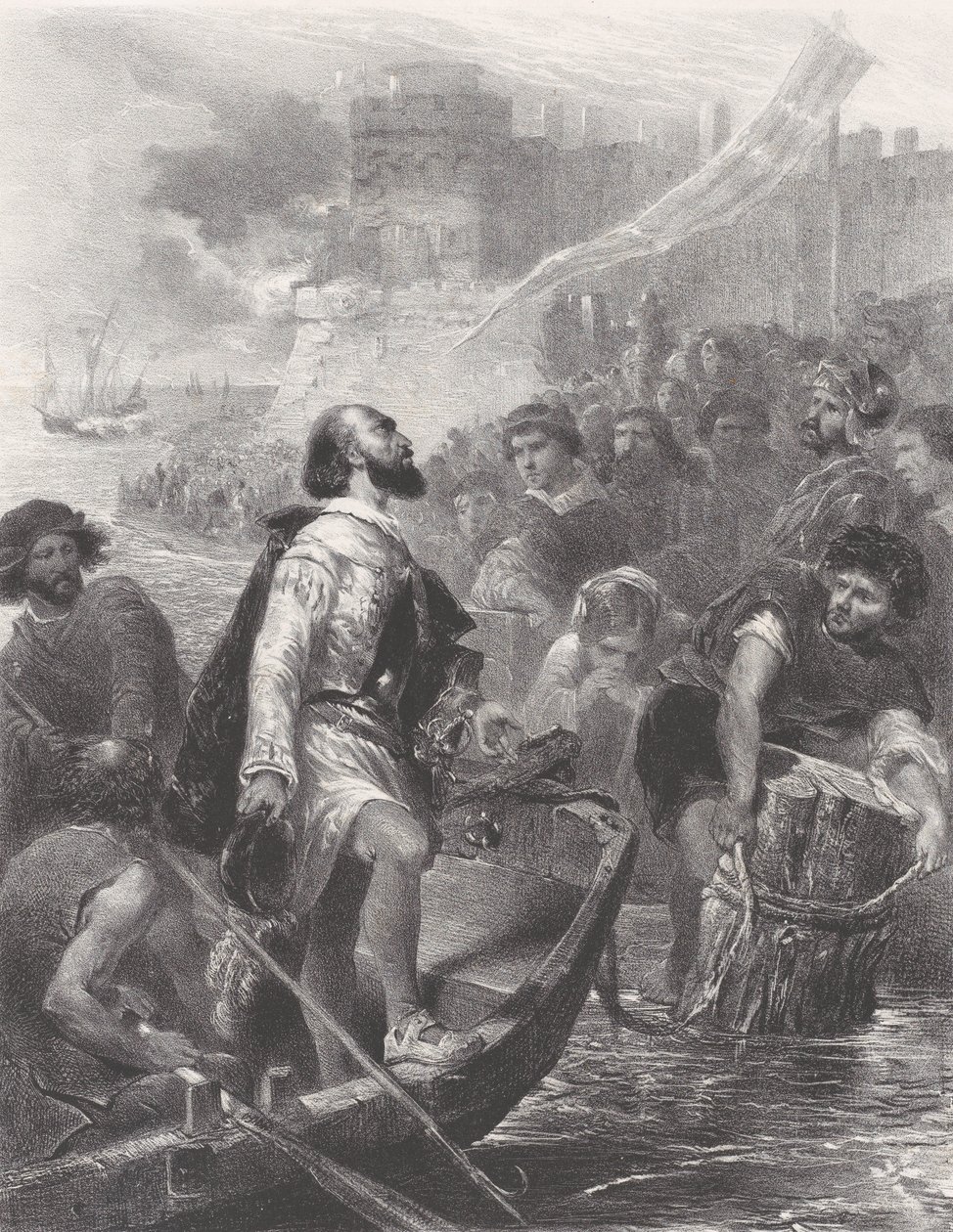 První část, Odjezd, ca. 1830-60. od Célestin Nanteuil