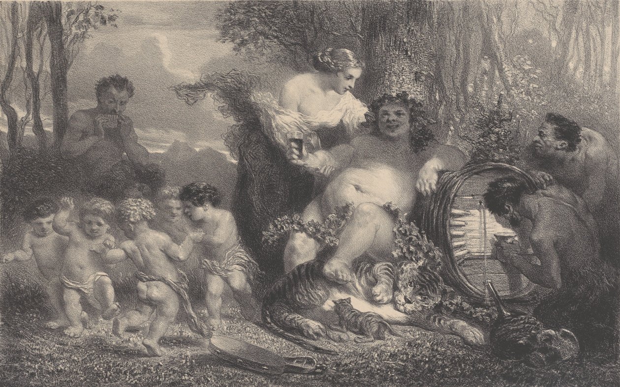 Intoxikace, 1858. od Célestin Nanteuil