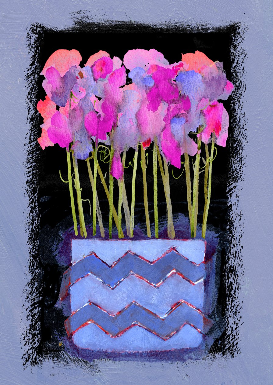 Sweet Peas, 2009 od Clive Metcalfe